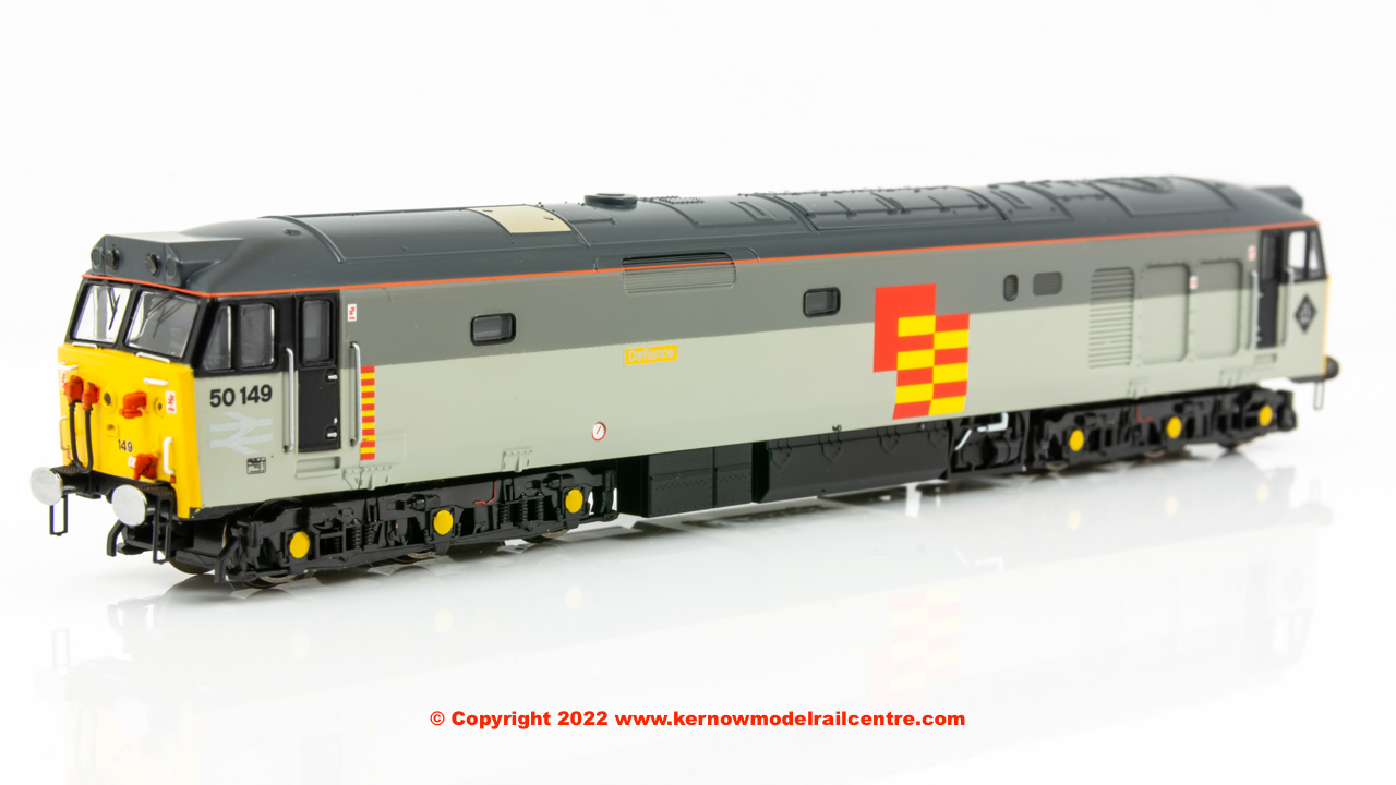2D-002-005 Dapol Class 50 Diesel Locomotive number 50 149 "Defiance" in Raifreight Grey livery